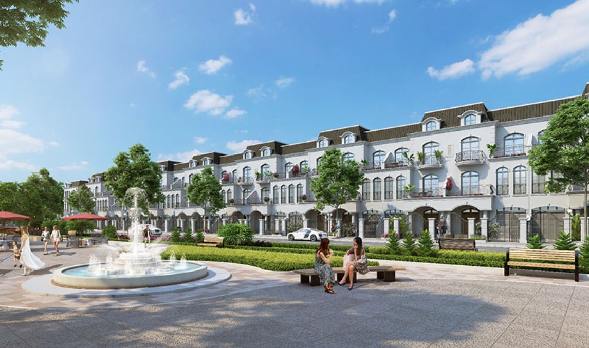 Bán biệt thự song lập Đảo Thiên Đường Vinhomes Vũ Yên Hải Phòng, hướng Tây Nam, view sân golf